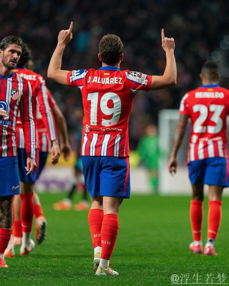 阿尔瓦雷斯闪耀,格里兹曼梅开二度,马竞4-1告捷豪取五连胜晋级欧冠16强 阿尔瓦雷斯闪耀,格里兹曼梅开二度,马竞4-1告捷豪取五连胜晋级欧冠16强